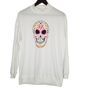 CBR Dia De Muertos Graphic Sweater Size Medium